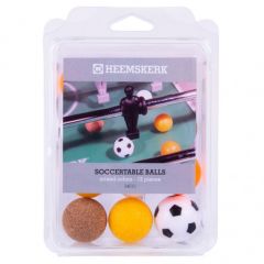 Heemskerk Voetbaltafel ballen mixed set 12 ballen