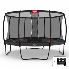BERG Champion Trampoline Levels 430cm Deluxe Grijs
