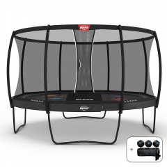 BERG Elite trampoline Levels 430cm Deluxe XL Grijs