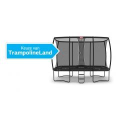 BERG Ultim Champion trampoline rechthoek 410x250cm Deluxe XL Grijs
