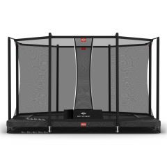BERG Ultim Favorit Inground trampoline rechthoek 330 x 220 cm comfort Grijs