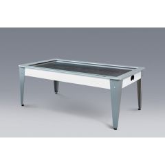 Airhockeytafel Bilijardai Dino 7ft Wit RVS