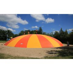 Sidijk Airtrampoline rond 17,5 Meter