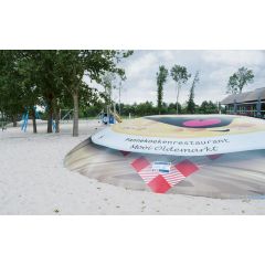 Sidijk Airtrampoline rond 10 Meter