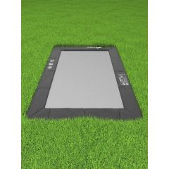 Akrobat Primus Premium Flat to the ground Trampoline 305x183 cm Zwart