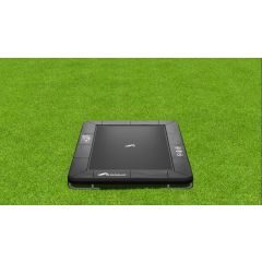 Akrobat Orbit Inground trampoline 335x244cm Zwart / Zwart
