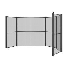 Akrobat Primus/Orbit half veiligheidsnet trampoline 305x183 cm
