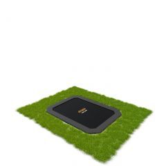 Avyna Pro-Line 238 flatlevel trampoline rechthoek Grijs 