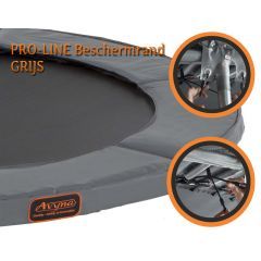Avyna Pro-Line trampoline rand 366 cm Grijs