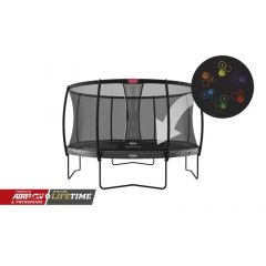 BERG Elite trampoline Levels 430cm Deluxe Grijs