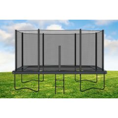 Akrobat Primus Challenger Trampoline 430x305cm Zwart