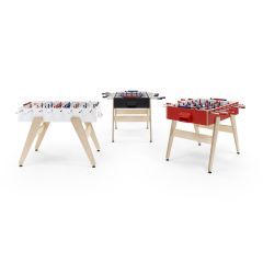 FAS Voetbaltafel Cross Outdoor Zwart, Wit, Rood