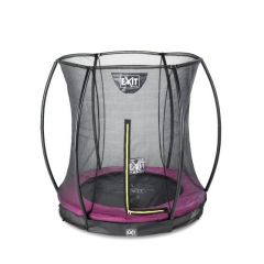 EXIT Silhouette inground trampoline 183cm met net Roze
