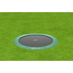 Akrobat Orbit flat to the ground trampoline 365cm Groen