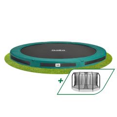 Salta Excellent Inground trampoline met veiligheidsnet 251 cm