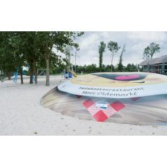 Sidijk Airtrampoline rond 10 Meter