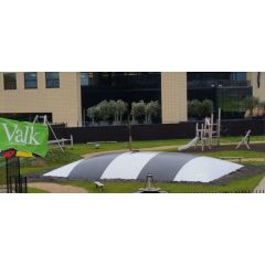 Sidijk Airtrampoline rechthoekig 5 banen 14.53m breed 